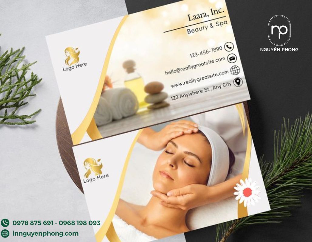 in thẻ liệu trình spa giá rẻ